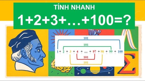 1 2 3 4 99 và công thức tính tổng dãy số liên tiếp