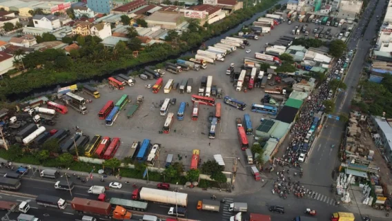 Bãi Xe 39 Bình Tân Chủ Bị Buộc Nộp Hơn 13,6 Tỉ Đồng Vì Sử Dụng Đất Lúa Sai Quy Định